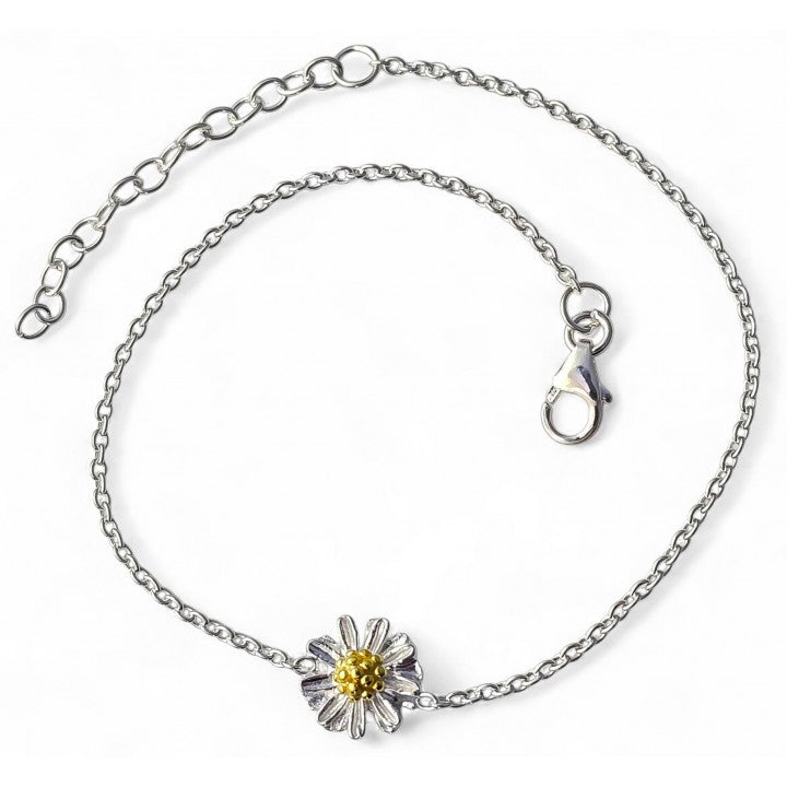 Pulsera Eguzkilore en Plata de Ley
