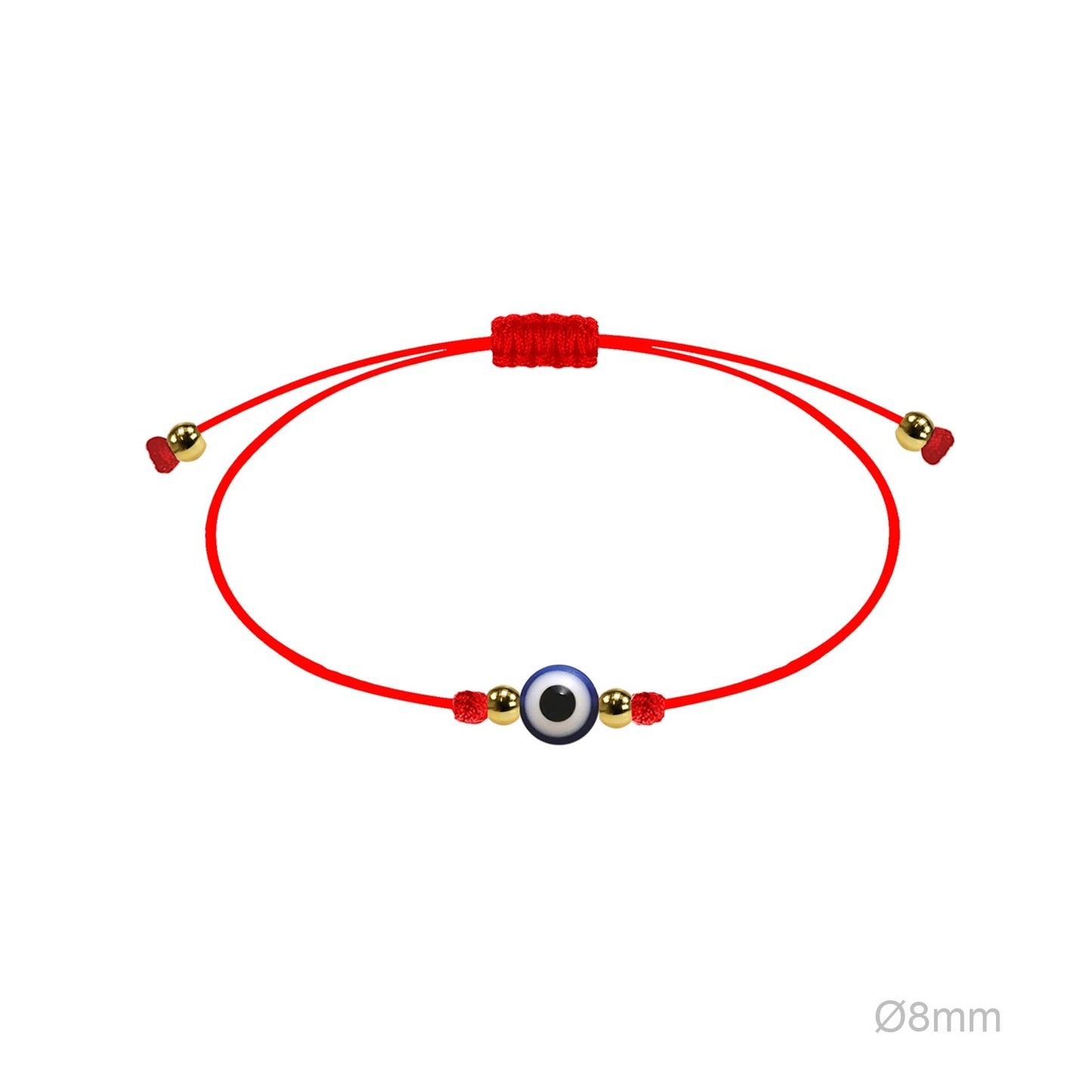 Pulsera Hilo Ojo Turco Acero