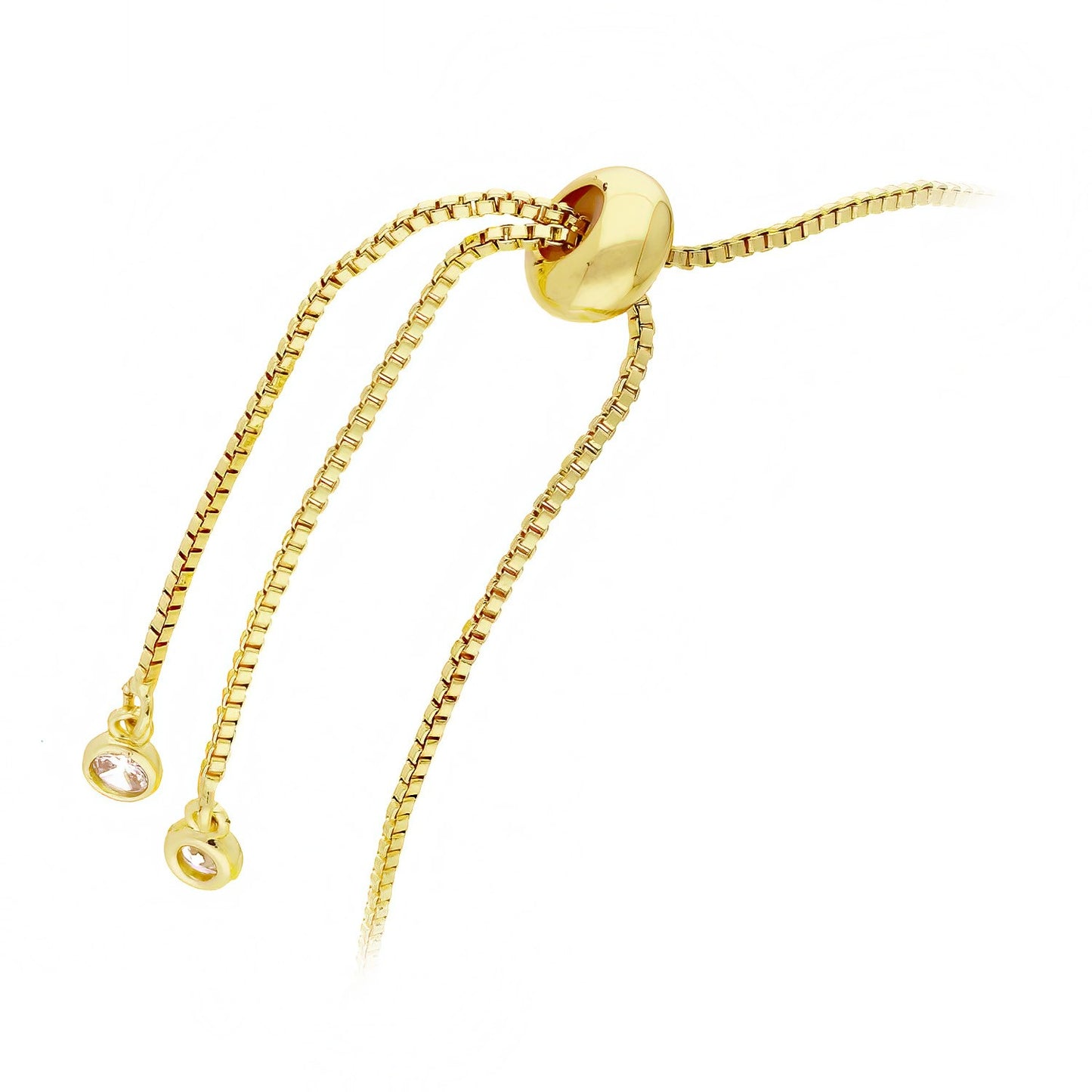 Pulsera Latón Chapada en Oro CORONA REINA