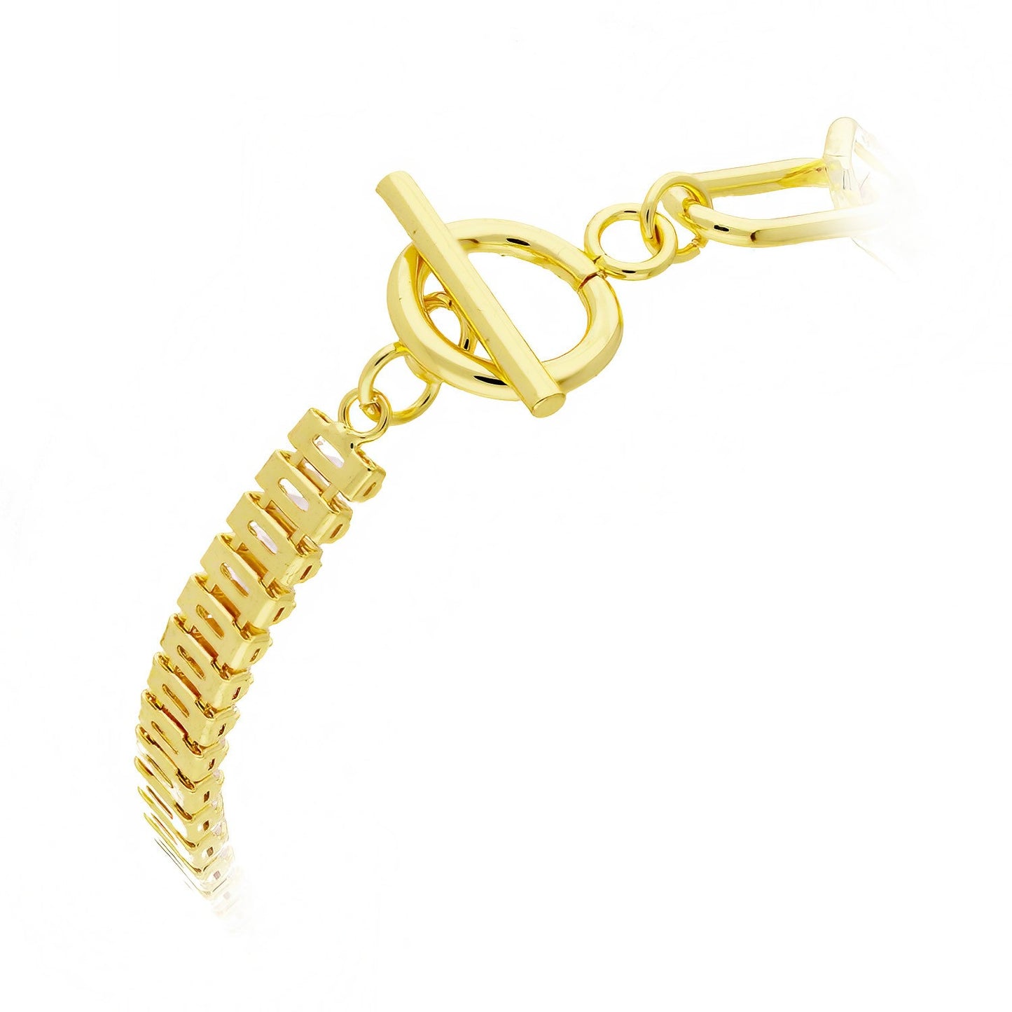 Pulsera Latón Chapada en Oro