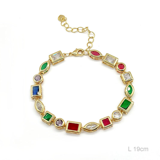 Pulsera Latón Chapada en Oro