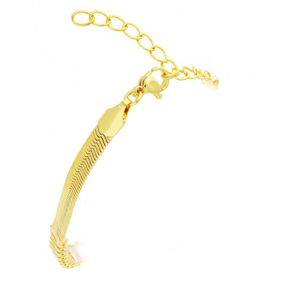 Pulsera Latón Chapada en Oro