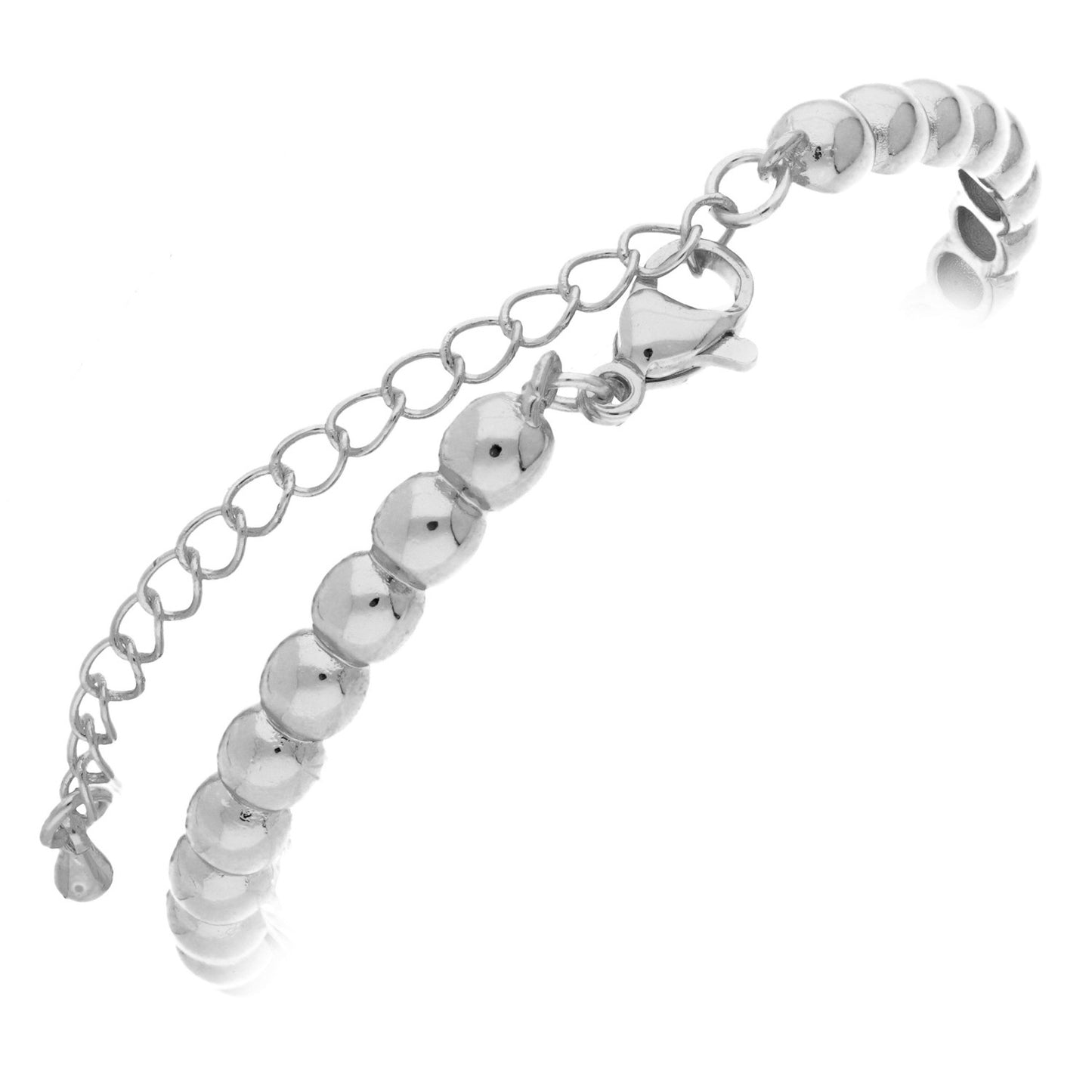 Pulsera Latón Rodiada