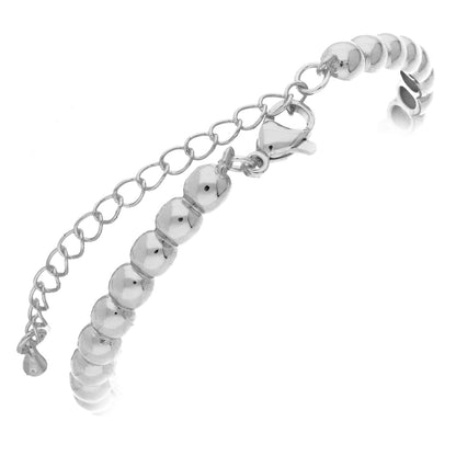 Pulsera Latón Rodiada