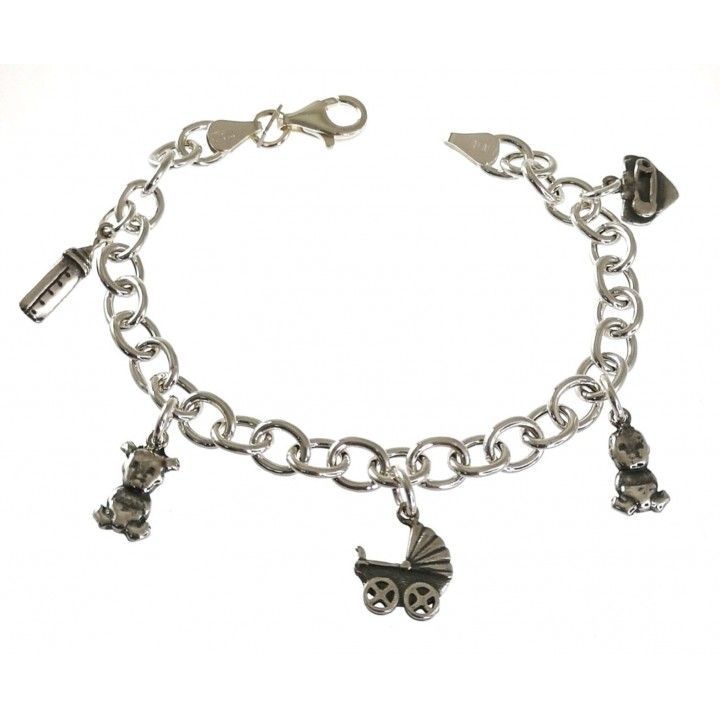 Pulsera de Plata de Ley | Mama