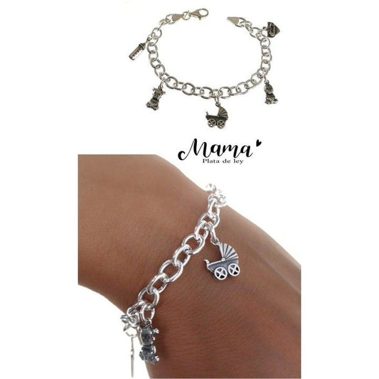 Pulsera de Plata de Ley | Mama