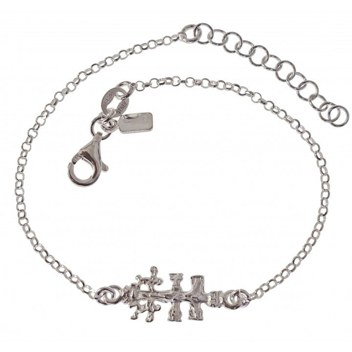 Pulsera rolo Cruz de Caravaca