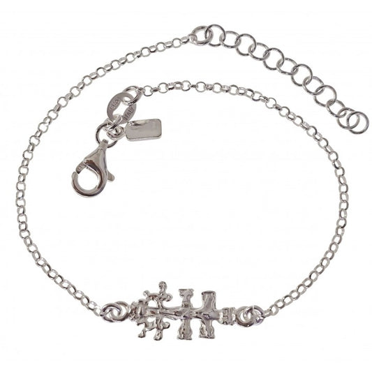 Pulsera rolo Cruz de Caravaca