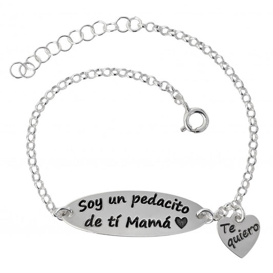 Pulsera de Plata de Ley | Mama
