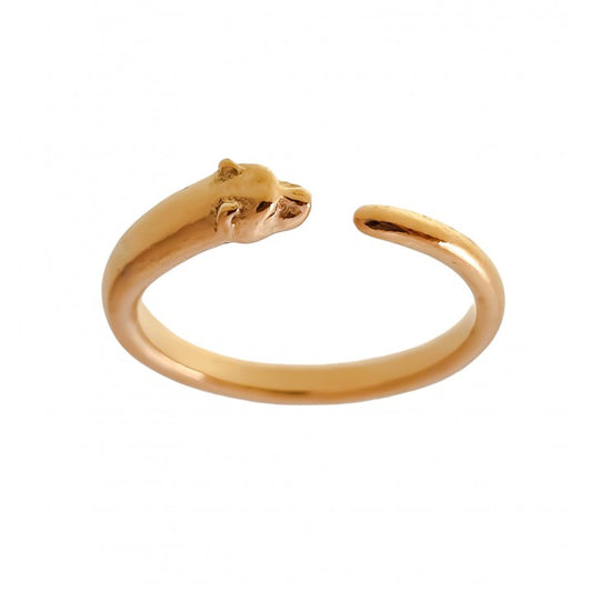 Sortija Puma Chapada en Oro