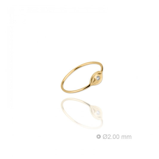 Sortija Colección Ojo Dorado n.12